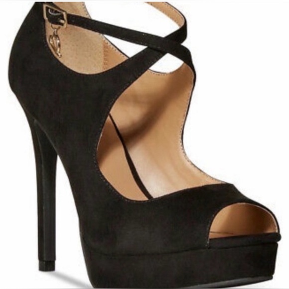 Thalia Sodi Shoes - Elegant Black High Heel Women's Shoes